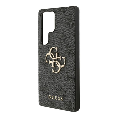 Guess для Galaxy S25 Ultra чехол PU 4G Big metal logo Hard Black