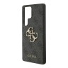 Guess для Galaxy S25 Ultra чехол PU 4G Big metal logo Hard Black