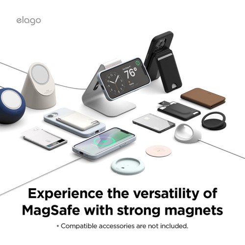 Elago для iPhone 16e чехол Soft silicone (Liquid) Light Blue (MagSafe)