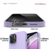 Чехол Elago Soft Silicone для iPhone 12 Pro Max, lavender