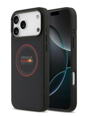 Red Bull для iPhone 17 Pro чехол PU Meshed with Ring and Metal camera Hard Navy/Red (MagSafe)