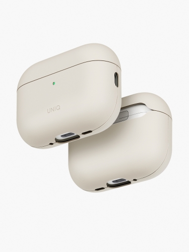 Uniq для Airpods Pro 3 чехол Lyden Vex Leatherette Clay