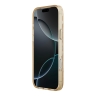 Guess для iPhone 17 Pro чехол IML Leopard Metal Cam Hard Glitter Brown (MagSafe)