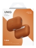 (Уценка) Uniq для Airpods Pro 3 чехол LINO Liquid silicone with handstrap Sunset Orange