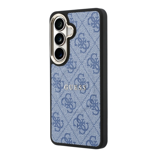 Guess для Galaxy S26+ чехол PU 4G Classic metal logo & Camera Hard Blue (MagSafe)