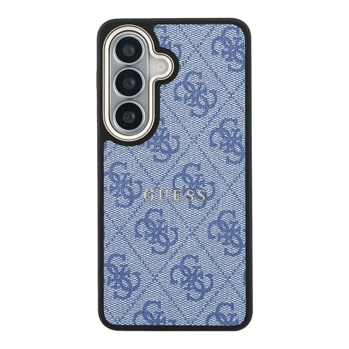Guess для Galaxy S26+ чехол PU 4G Classic metal logo & Camera Hard Blue (MagSafe)