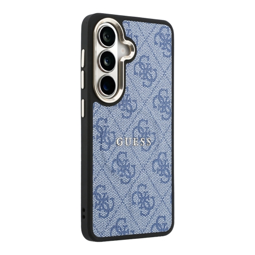 Guess для Galaxy S26+ чехол PU 4G Classic metal logo & Camera Hard Blue (MagSafe)