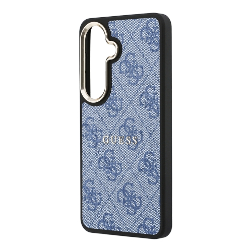 Guess для Galaxy S26+ чехол PU 4G Classic metal logo & Camera Hard Blue (MagSafe)