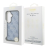 Guess для Galaxy S26+ чехол PU 4G Classic metal logo & Camera Hard Blue (MagSafe)