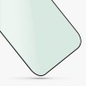 Защитное стекло Uniq OPTIX Vision care (anti-blue) для iPhone 14 Plus | 13 Pro max, черная рамка (+installer)