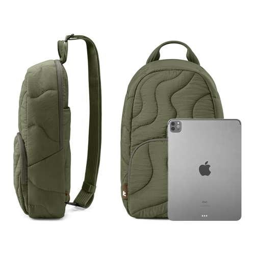 Tomtoc Travel рюкзак для планшетов Terra-T36 Puffy Sling Backpack 11"/10L Greenlands