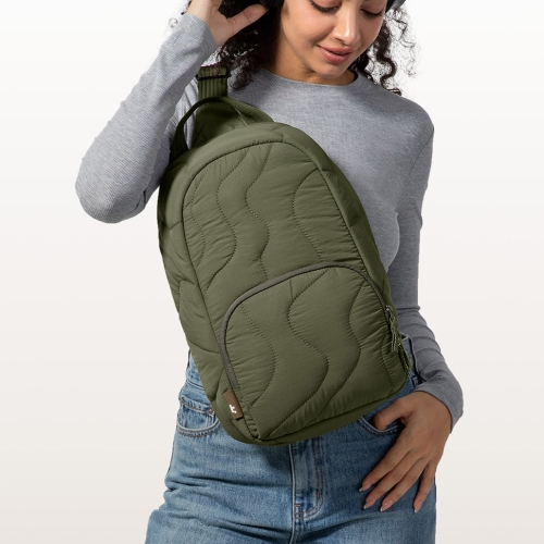 Tomtoc Travel рюкзак для планшетов Terra-T36 Puffy Sling Backpack 11"/10L Greenlands