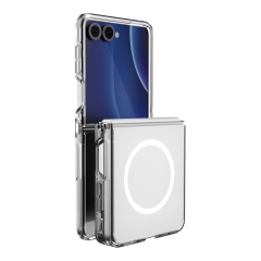 Uniq для Galaxy Z Flip8 чехол LifePro Xtreme Crystal Clear (MagSafe)