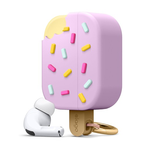 Чехол Elago Unique Ice Cream Hang case для AirPods Pro, Lavender
