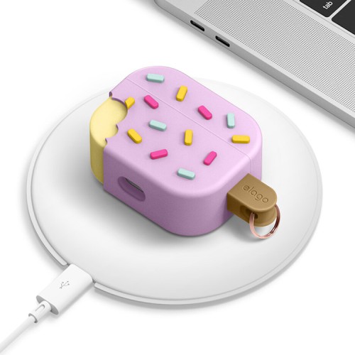 Чехол Elago Unique Ice Cream Hang case для AirPods Pro, Lavender