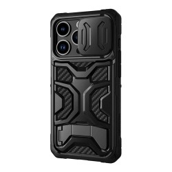 Противоударный чехол Nillkin Adventurer Pro Magnetic для iPhone 14 Pro, черный (magsafe)