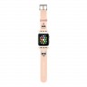 Ремешок Lagerfeld Silicone Karl and Choupette heads для Apple Watch 38-40-41 mm, розовый