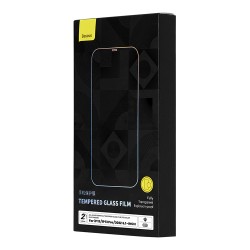 Baseus Corning glass (Dust-proof) для iPhone 14 | 13 | 13 Pro (2 шт), прозрачное