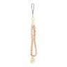 Шнурок на кисть Guess Chain and PU with Metal charm (25 см), розовый