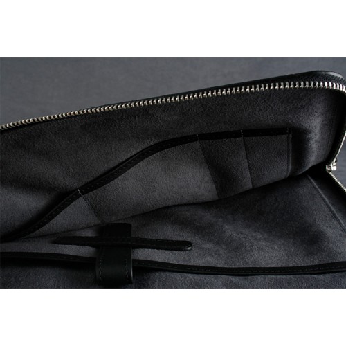 Чехол-папка Bustha Zip Folio Suede/Leather для MacBook Air 13 | Pro 13 (2018/22), Maroon