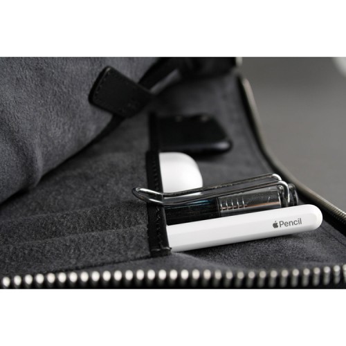 Чехол-папка Bustha Zip Folio Suede/Leather для MacBook Air 13 | Pro 13 (2018/22), Maroon