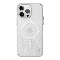 Uniq для iPhone 15 Pro чехол COEHL Lumino Sparkling Silver (MagSafe)