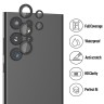 BlueO стекло для Galaxy S24 Ultra, Camera lens Armor metal 5 шт. Black