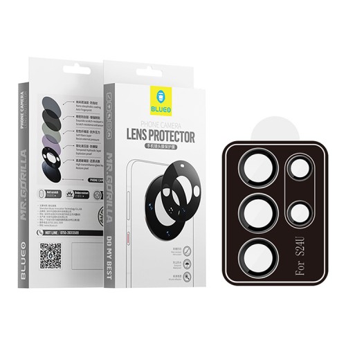 BlueO стекло для Galaxy S24 Ultra, Camera lens Armor metal 5 шт. Black