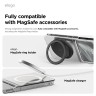 Elago для Galaxy Z Flip 6 чехол HYBRID (pc) Clear (Magnetic)