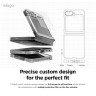 Elago для Galaxy Z Flip 6 чехол HYBRID (pc) Clear (Magnetic)