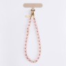 Uniq COEHL Candy Gem Charm Handstrap подвеска на телефон из бисера, Candy Pink