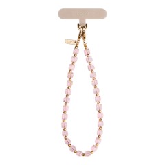 Uniq COEHL Candy Gem Charm Handstrap подвеска на телефон из бисера, Candy Pink