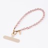 Uniq COEHL Candy Gem Charm Handstrap подвеска на телефон из бисера, Candy Pink