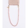 Uniq COEHL Candy Gem Charm Handstrap подвеска на телефон из бисера, Candy Pink