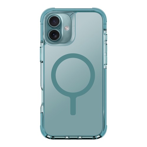 Uniq для iPhone 16 Plus чехол Combat Teal Green (MagSafe)