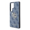 Guess для Galaxy S25 Ultra чехол PU 4G Big metal logo Hard Blue