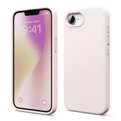 Elago для iPhone 16e чехол Soft silicone (Liquid) Lovely Pink