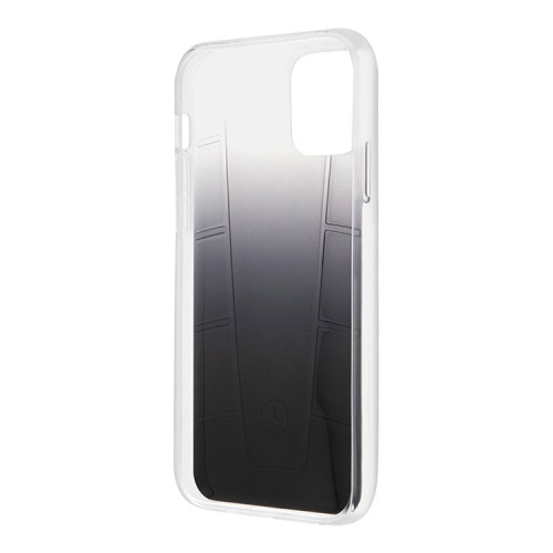 Mercedes чехол для iPhone 12 Pro Max, Transparent line Embossed Gradient