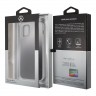 Чехол Mercedes Transparent line Embossed 1 Hard Gradient для iPhone 12 Pro Max, черный