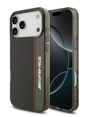 AMG для iPhone 17 Pro Max чехол IML Double layer Bow Lines Hard Black (MagSafe)