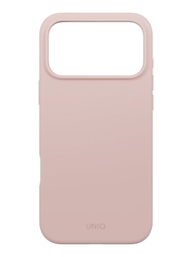 Uniq для iPhone 17 Pro Max чехол LINO Blush Pink (Magsafe)
