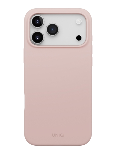 Uniq для iPhone 17 Pro Max чехол LINO Blush Pink (Magsafe)