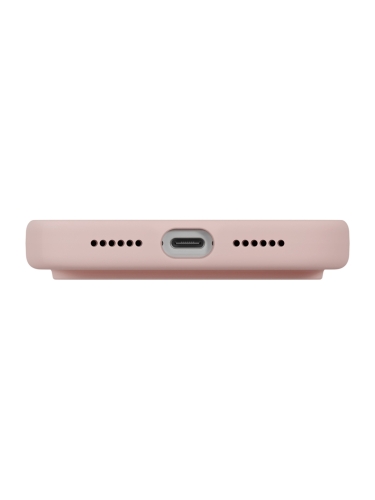 Uniq для iPhone 17 Pro Max чехол LINO Blush Pink (Magsafe)