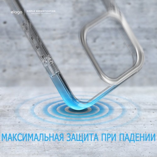 Чехол Elago HYBRID для iPhone 13 Pro Max, прозрачный