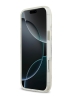Guess для iPhone 17 Pro Max чехол IML Metal outline and Camera Hard Transparent/Gold (MagSafe)