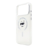 Karl Lagerfeld для iPhone 17 Pro Max чехол IML NFT Choupette Head Metal camera прозрачный (MagSafe)
