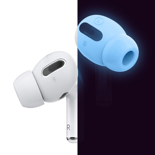 Накладки Elago EarBuds Cover для AirPods Pro, Nightglow blue (6 пар)