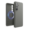 Elago для Galaxy S26+ чехол Magnetic Silicone Medium Grey (MagSafe)