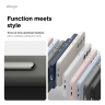 Elago для Galaxy S26+ чехол Magnetic Silicone Medium Grey (MagSafe)