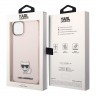 Чехол Lagerfeld Choupette body TPU Hard для iPhone 14 Plus, розовый